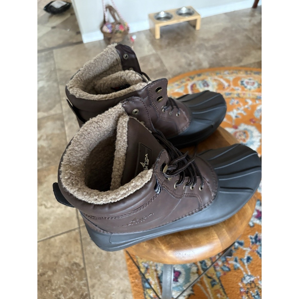 Nautica Men's Snow Boot Size 12 Waterproof Snow